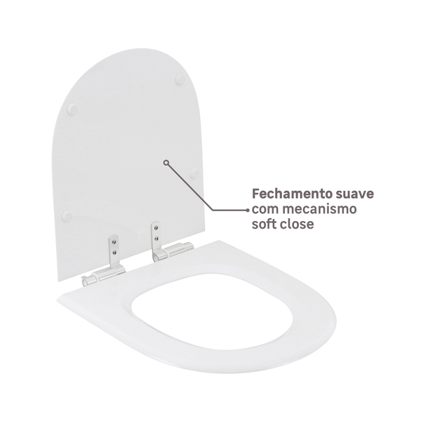 assento_riviera_poliester_fechamento_suave_branco_sensea_91051436_4c56_600x600.jpg Assento Sanitário Formatos Riviera e Smart com Soft Close Quadrado Poliéster Branco Sensea - Imagem 5