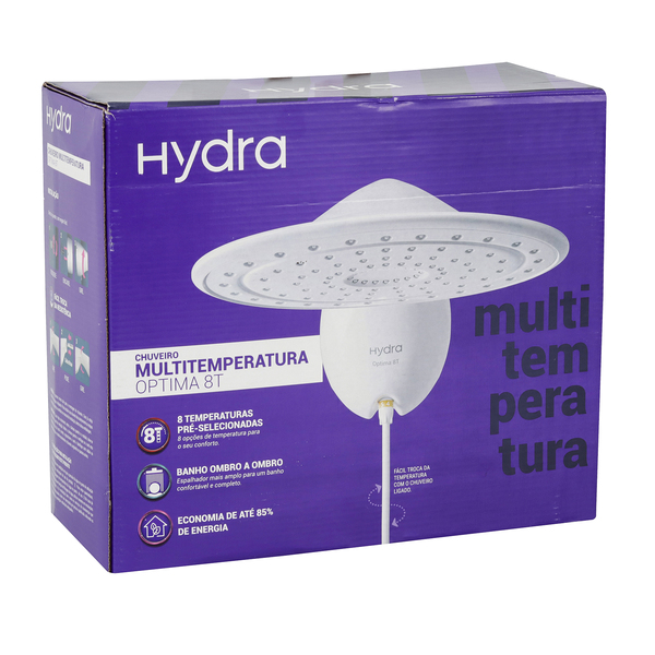 chuveiro_eletrico_110v_5500w_branco_optima_8t_hydra_88456592_fa44_600x600.jpg Chuveiro Elétrico Multitemperatura 127V (110V) 5500w Branco Redondo Optima 8T Hydra - Imagem 8