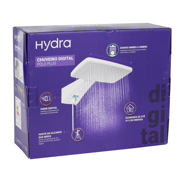 chuveiro_eletrico_eletronico_110v_branco_polo_plus_hydra_89466496_41c3_600x600.jpg Chuveiro Elétrico Eletrônico com Visor Digital 127V (110V) 5500w Branco Quadrado Polo Plus Hydra - Imagem 8