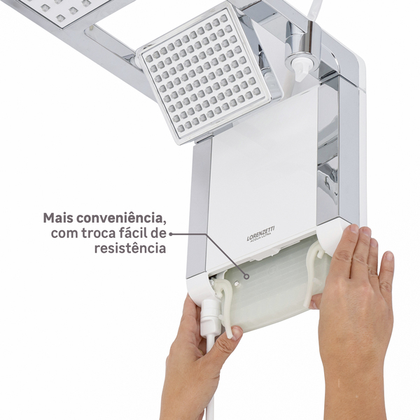 chuveiro_eletronico_110v_acqua_duo_lorenzetti_90648285_dad0_600x600.jpg Chuveiro Elétrico Eletrônico 127V (110V) 5500w Branco e Cromado Quadrado Acqua Duo Ultra Lorenzetti - Imagem 6