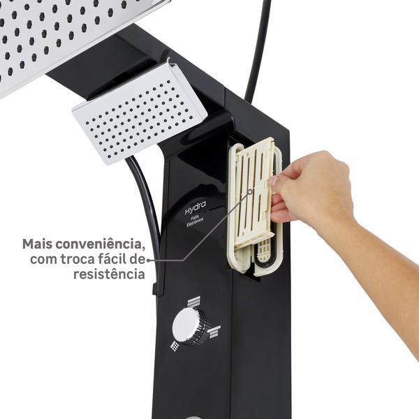 chuveiro_eletronico_220v_preto_e_cromado_falls_hydra_91951755_9a80_600x600.jpg Chuveiro Elétrico Eletrônico 220V 7700w Preto e Cromado Quadrado Falls Hydra - Imagem 5