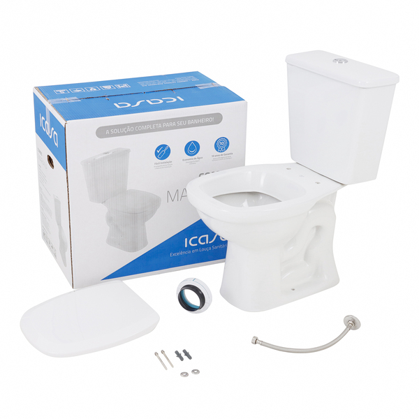 kit_vaso_sanitario_caixa_acoplada_assento_3_6l_mariana_icasa_91792666_4a58_600x600.jpg Kit Vaso Sanitário com Caixa Acoplada e Assento Branco Duplo Acionamento 3/6L Saída Vertical Mariana Icasa - Imagem 4